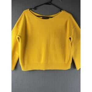 Kerisma Obel Mustard Golden Yellow Sweater Top Medium